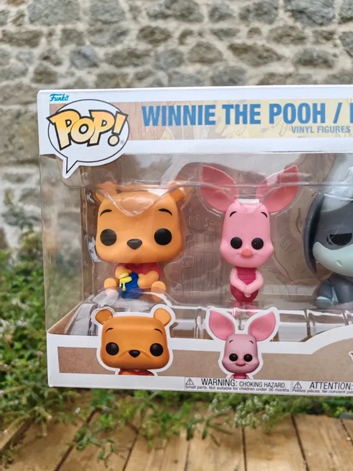Pack 4 figurines Funko pop Winnie l'ourson - photo numéro 2