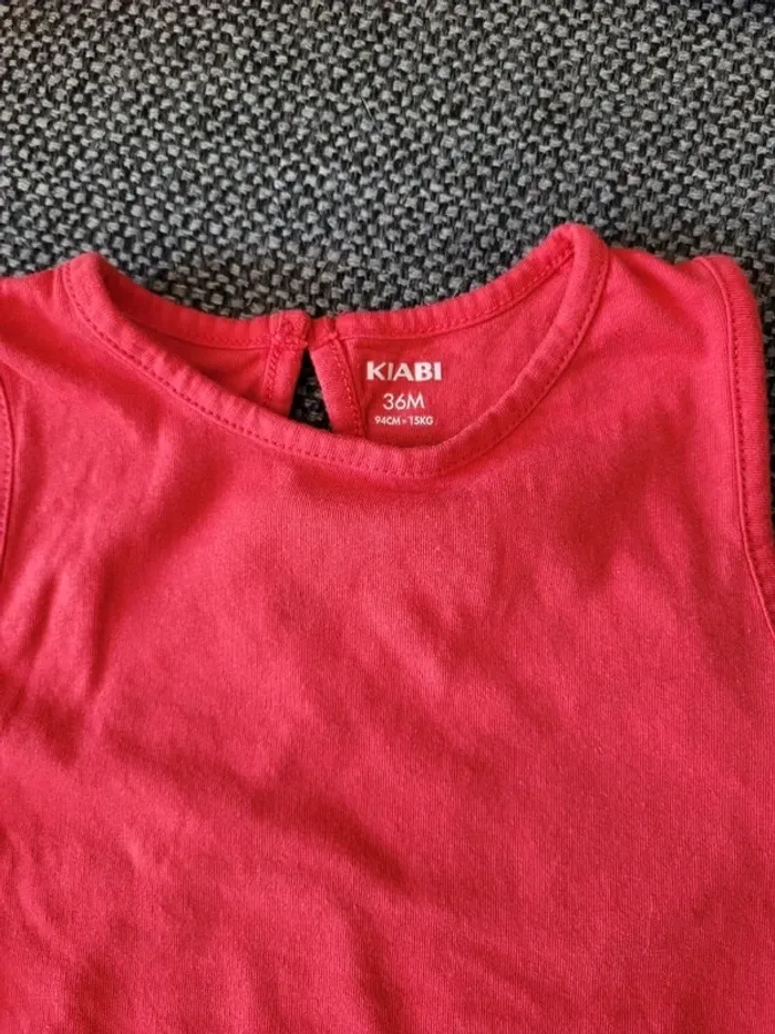 Lot 2 débardeurs fille 36 mois - photo numéro 5