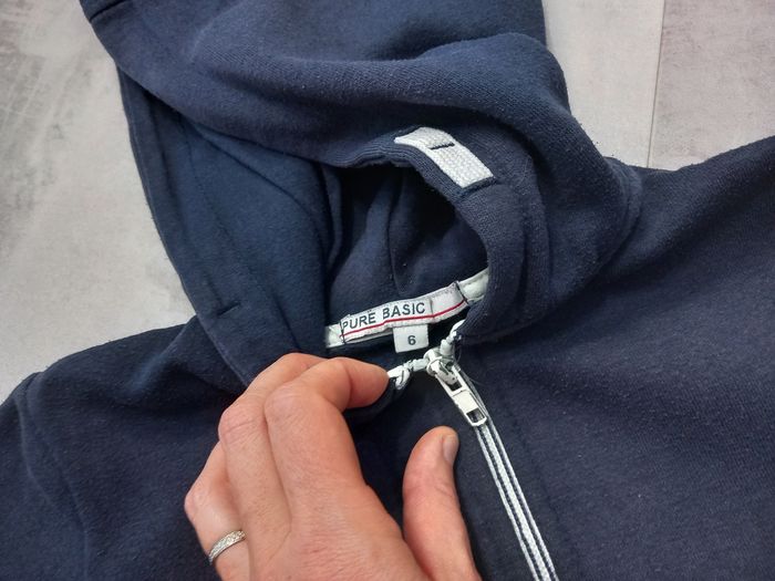 Sweat zippé à capuche 6 ans garçon - photo numéro 3