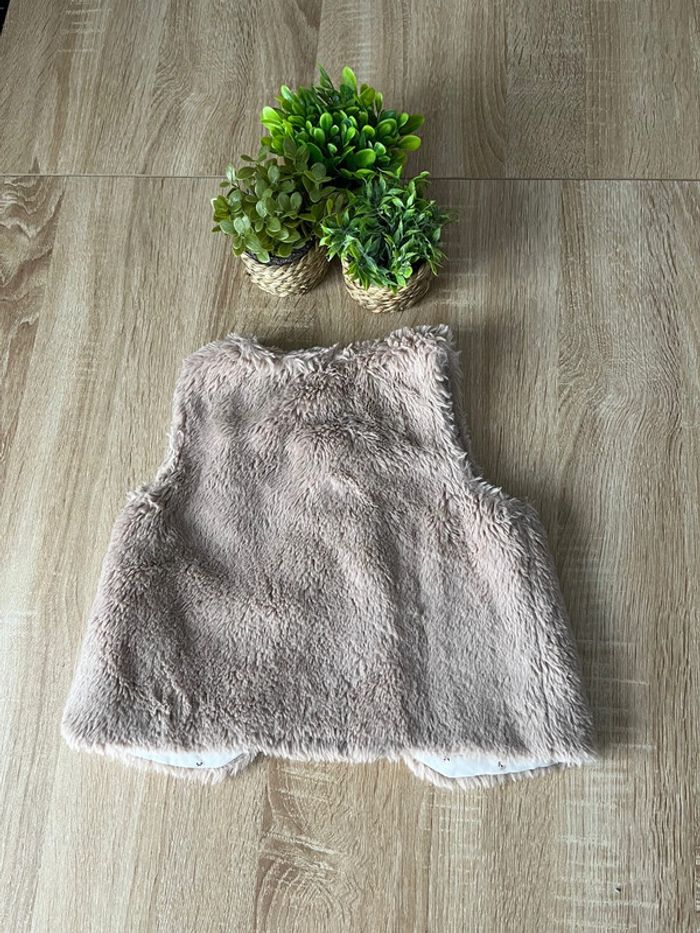 Gilet fausse fourrure 2/4 ans H&M - photo numéro 2