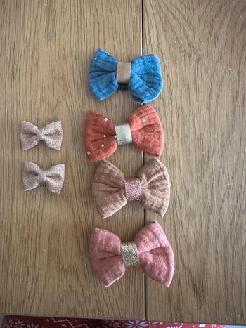 Lot barrettes anti glisse