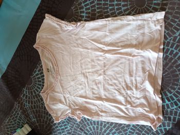 Tee shirt fille 6-8 ans h&m