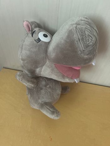 Peluche hippopotame Gloria Madagascar 