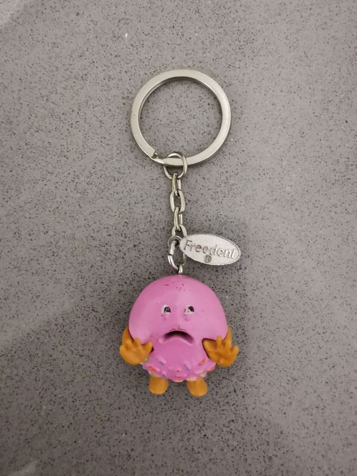 Porte clés donuts Freedent