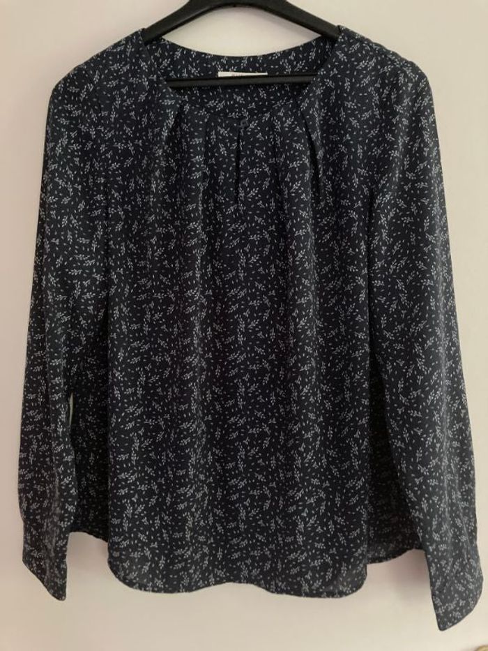 Blouse marine Camaïeu
