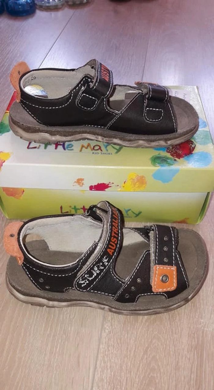 Little Mary : Sandales cuir (29) - photo numéro 2