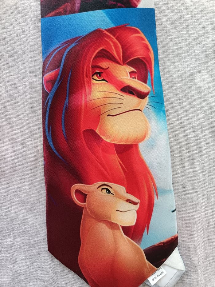 Cravate Le Roi Lion Disney - photo numéro 3