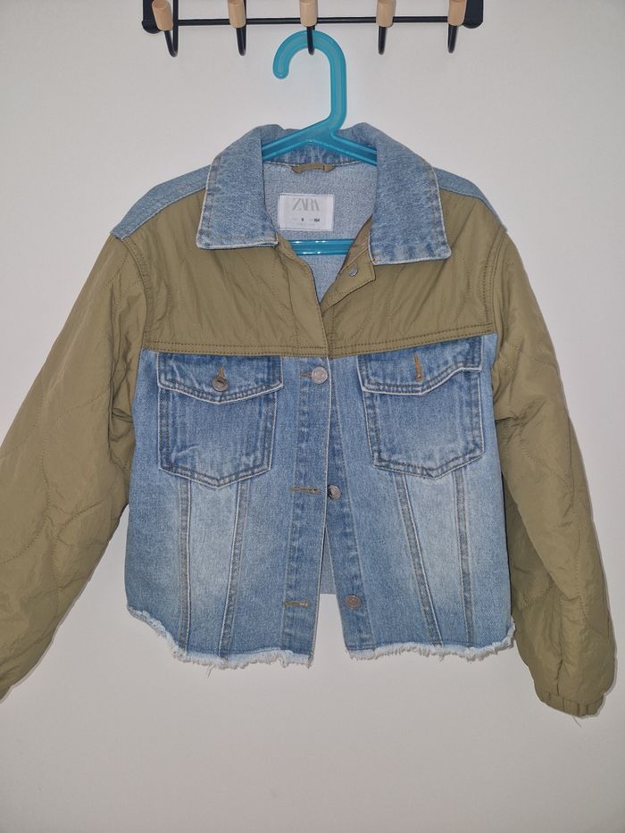Vest en jean et matelassée Zara - photo numéro 2