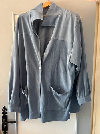 Manteau femme velours taille 50 sans marque très bon état