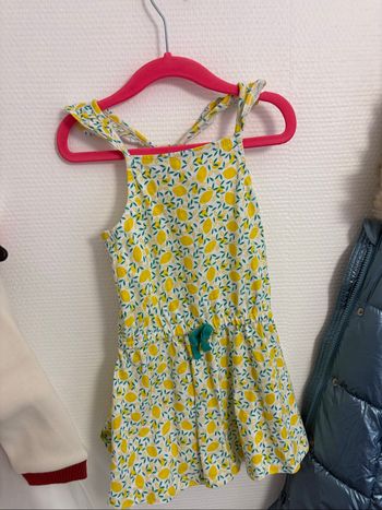 Robe motif citron