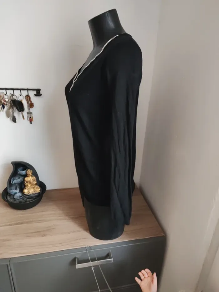 Pull fin vintage dressing taille 38 - photo numéro 3