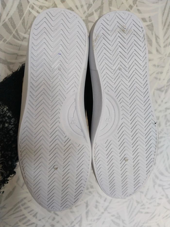 Jolies baskets sneakers femme pointure 37 brillantes - photo numéro 8
