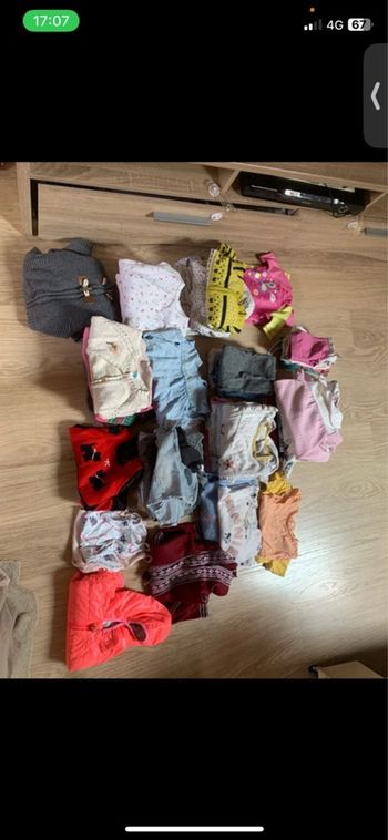 Lot d’habit fille 18 mois 