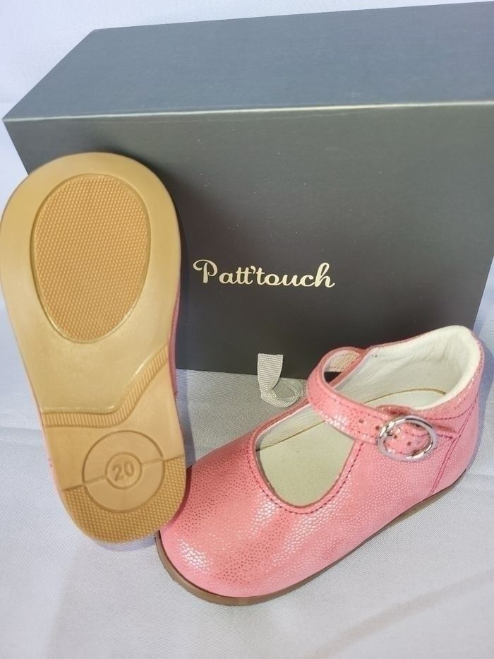 Chaussures fille en cuir Point 20 Made in France 🇨🇵 - photo numéro 4