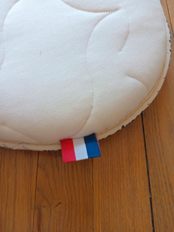 Matelas ovale No stress pour couffin réversible coton bio - photo numéro 4