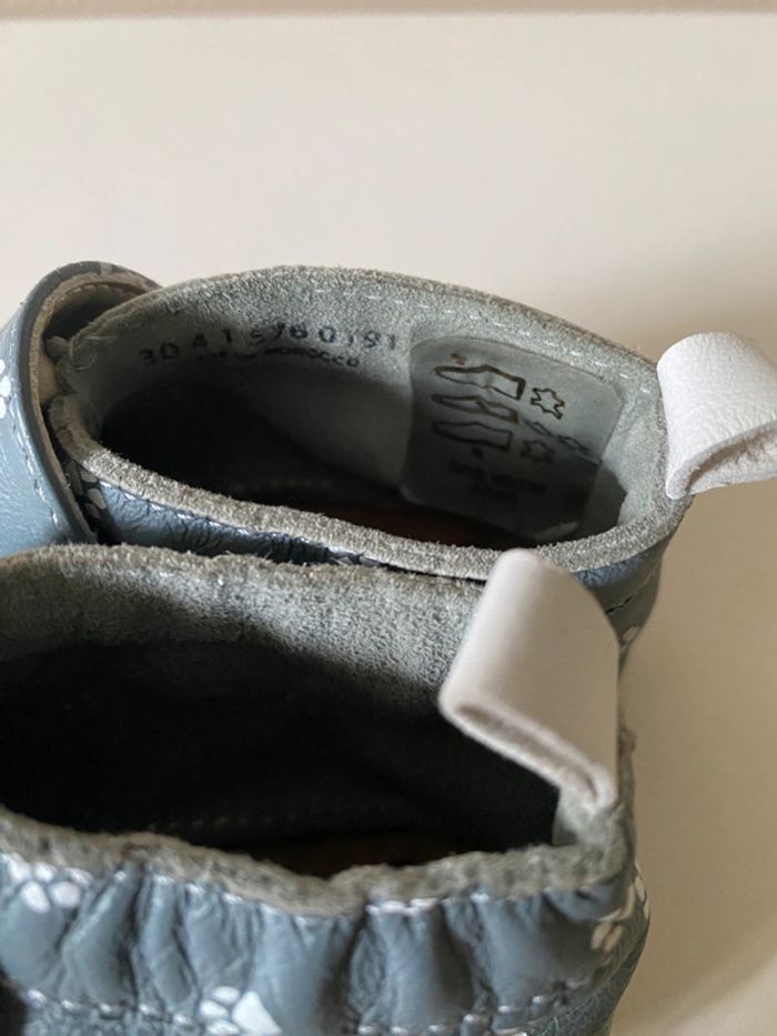 Chausson en cuir bebe mixte gémo - photo numéro 5