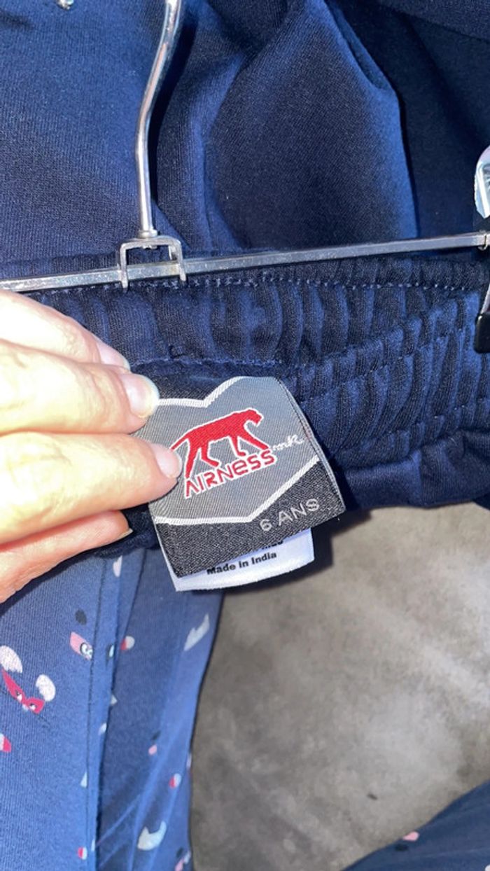 Pantalon de survêtement garçon Airness 6 ans - photo numéro 3