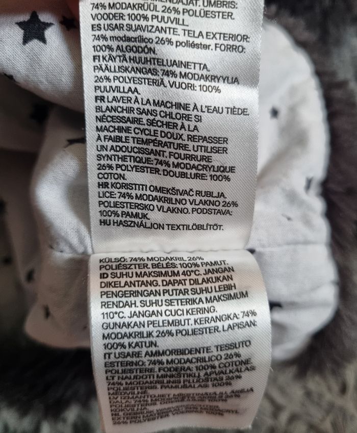 Veste sans manches fausse fourrure noir 1½-2ans - photo numéro 6