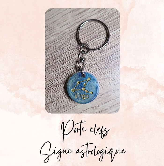 Porte clefs vierge