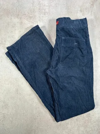 Pantalon Vintage En Velours Côtelé / Corduroy wrangler bleu corduroy droit masculin taille 30