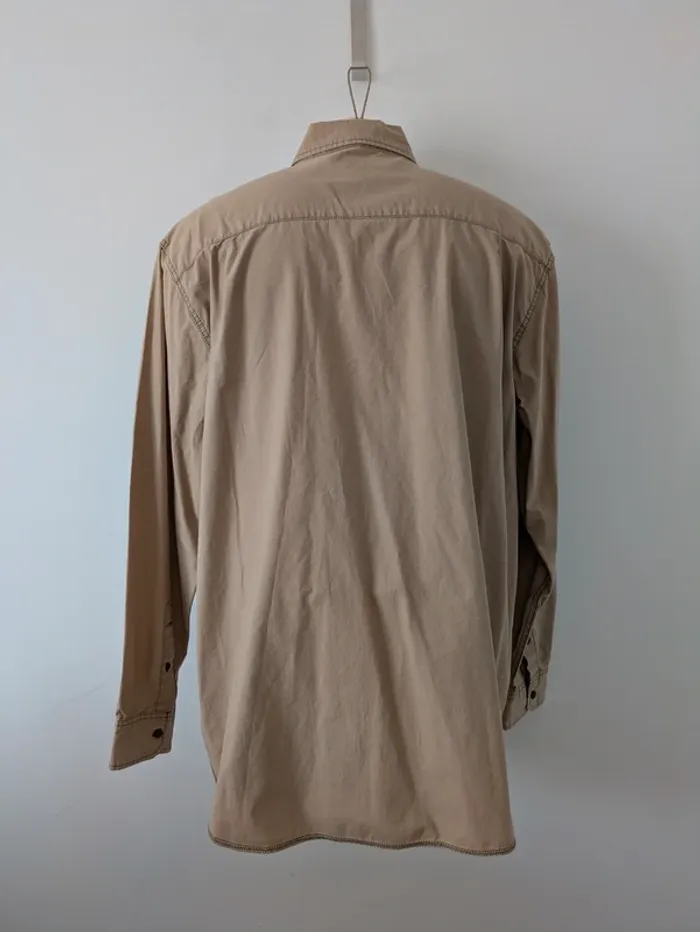 Chemise manches longues en coton - Aigle - taille XXL - photo numéro 2