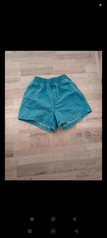 Short en jean