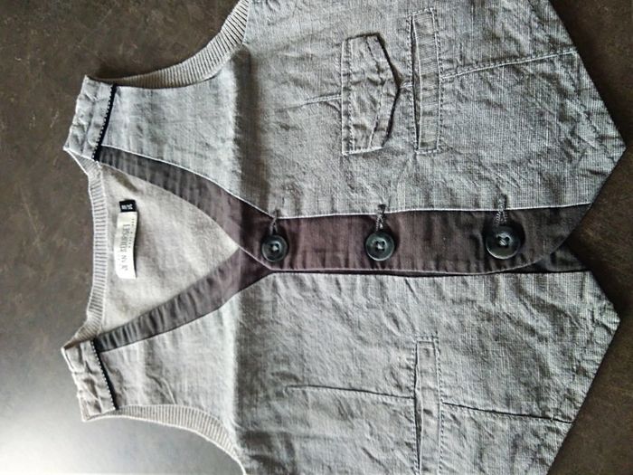 Petit gilet sans manches 3 ans - photo numéro 6