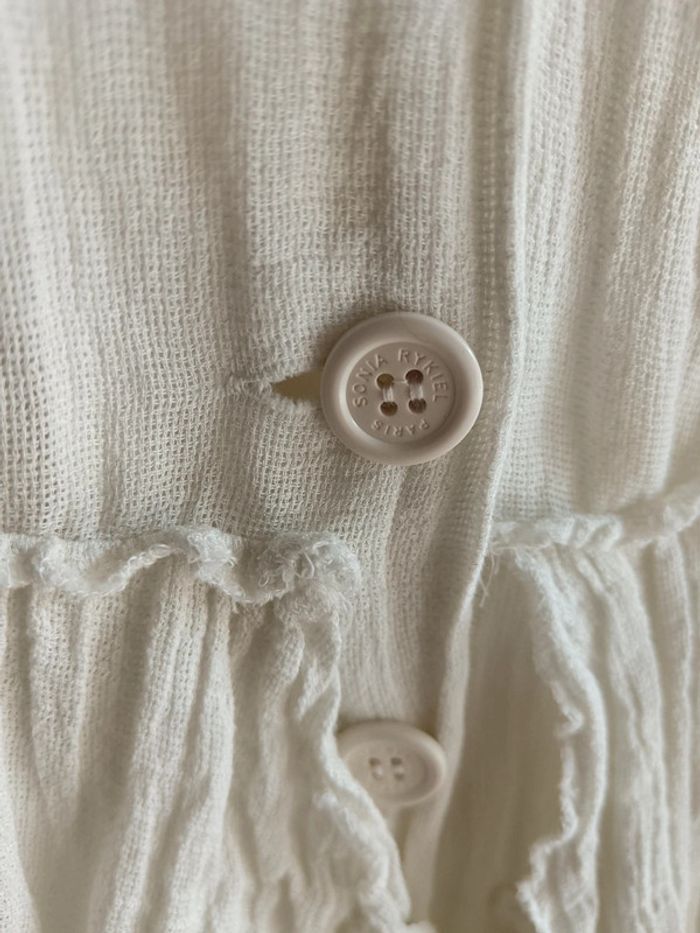 Sonia Rykiel | Robe à volant effet lin | t. 40 - photo numéro 5