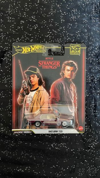 Hot Wheels Stranger Things 1983 BMW 733i Premium Pop Culture