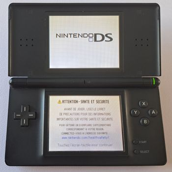 🎮 Console semi fonctionnelle Nintendo DS Lite noire