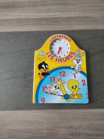 Livre pour l'apprentissage de l'heure