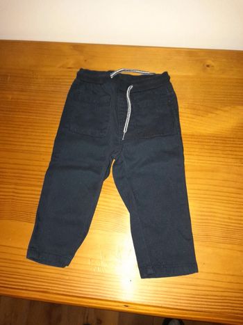 pantalon marine 9mois kiabi