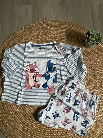 Pyjama stitch angel taille l disney primark 