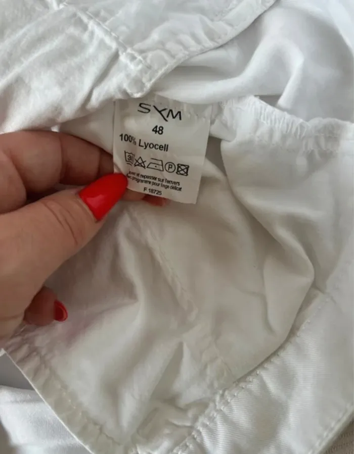 Short blanc sym taille xxxxl - photo numéro 4