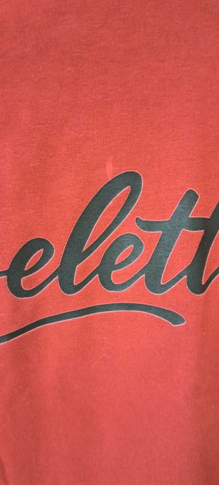 T-shirt manche longue rouge - photo numéro 3