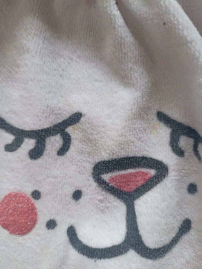 Pijama velours blanc - photo numéro 3