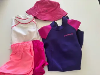 Ensemble plage Décathlon 6 ans