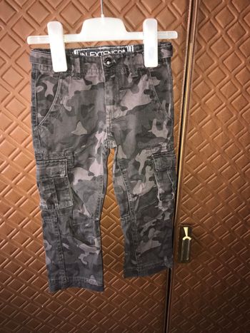 Jean imprimé militaire taille réglable In Extenso 3 ans