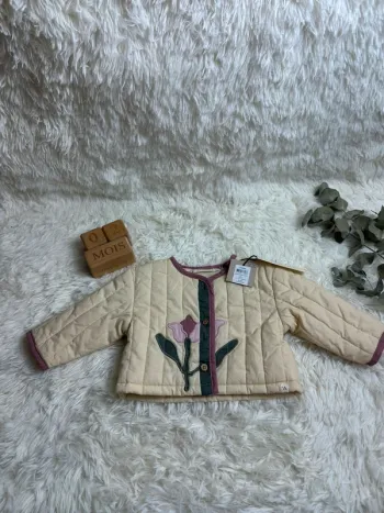 Veste beige Lil Atelier taille 2-4 mois