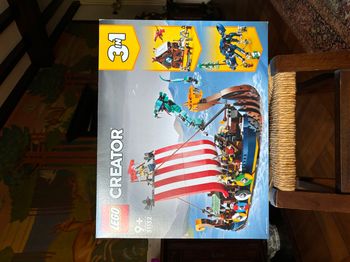 LEGO 31132 Le bateau viking et le serpent de Midgard
