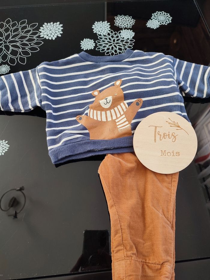 Lot vêtements garçon 3 mois - photo numéro 2