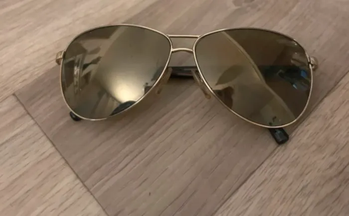 Fendi lunette de soleil doré FS 5194 Branche imprimé logo - photo numéro 5