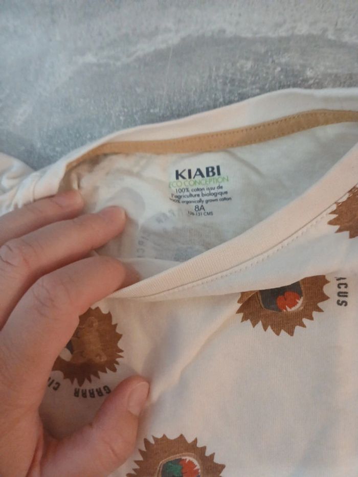 Haut manches longues lion kiabi - photo numéro 3
