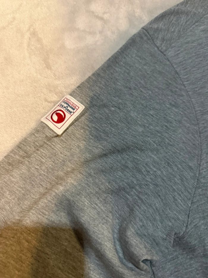 Compagnie de Californie - Tee-shirt manches longues "Long 83 sport" Gris, taille XL - photo numéro 6