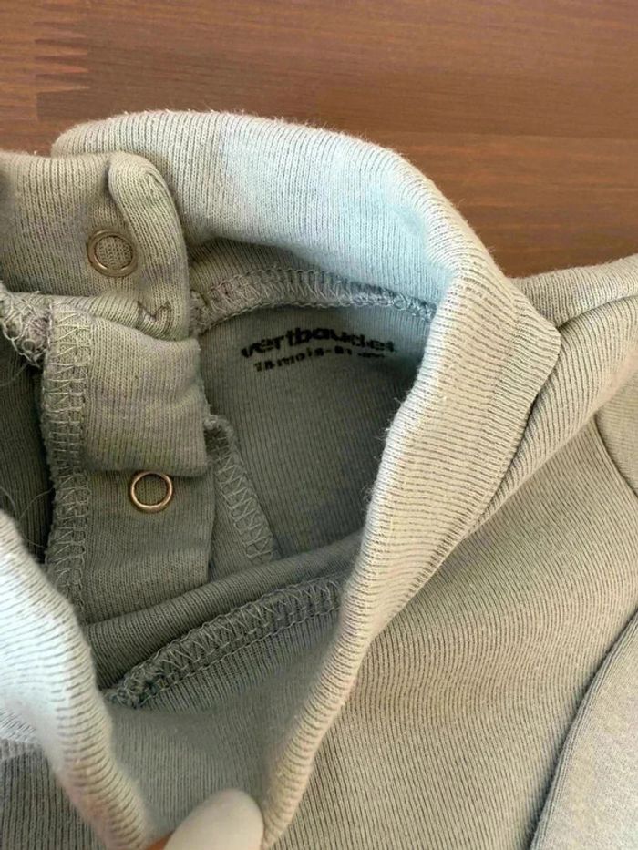 Body Vertbaudet col roulé taille 18 mois très bon état - photo numéro 2