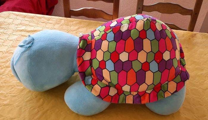 Peluche tortue géante