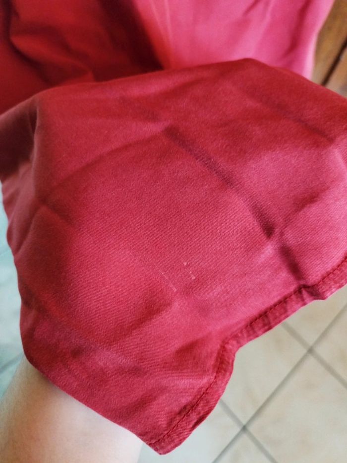 Robe rouge Fée Maraboutée poches vintage S/36 - photo numéro 14