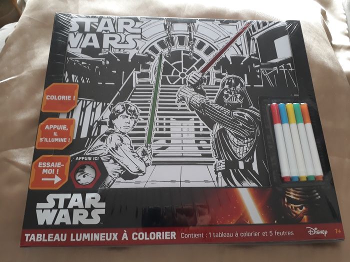 Tableau à colorier Star Wars