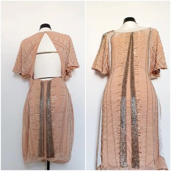 Robe South 46 perles et pampille