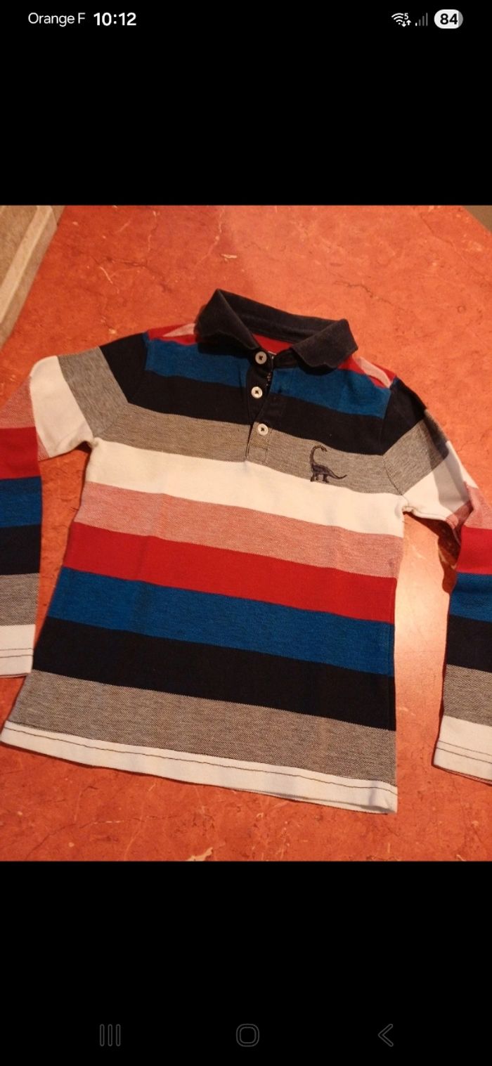 Polo garçon taille 7 ans